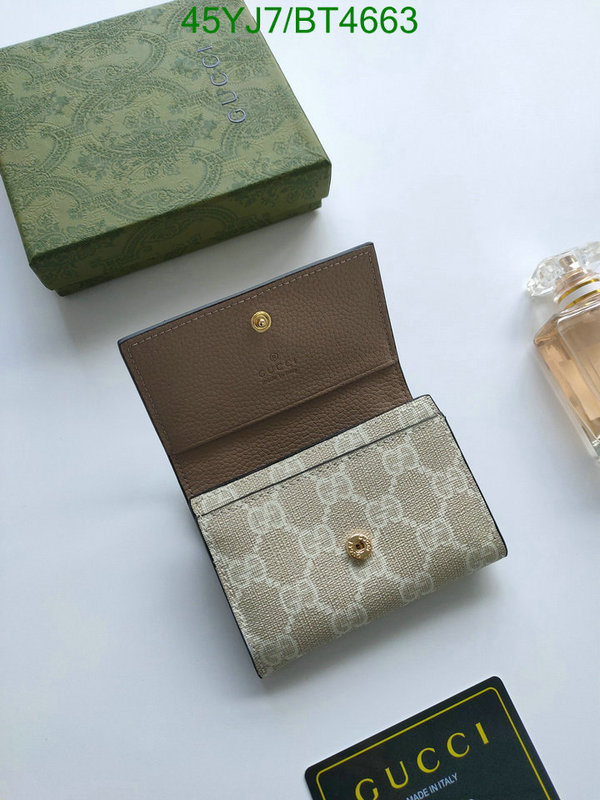 Gucci Bag-(4A)-Wallet- Code: BT4663 $ 59USD
