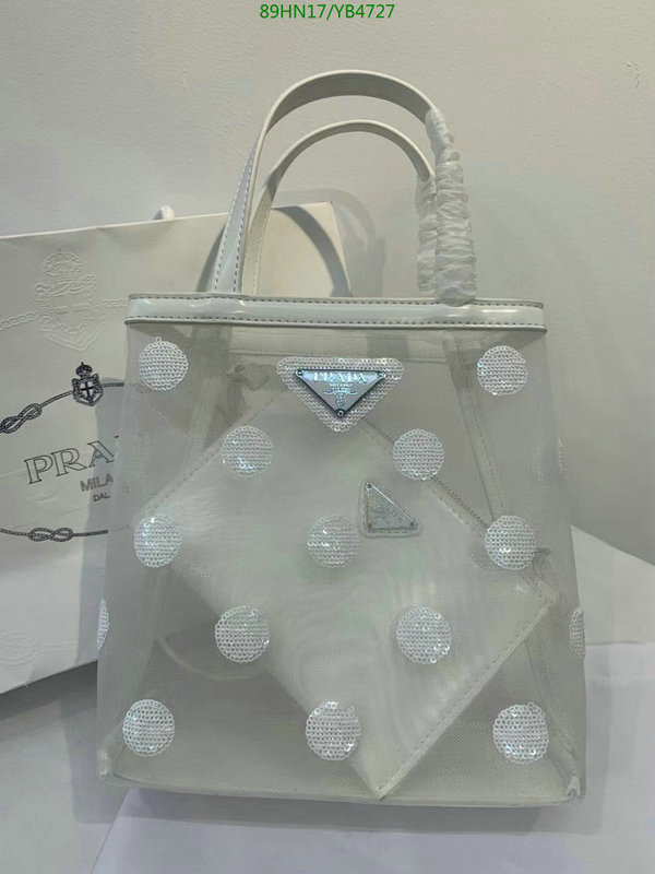 Prada Bag-(4A)-Handbag-,Code: YB4727,$ 116USD