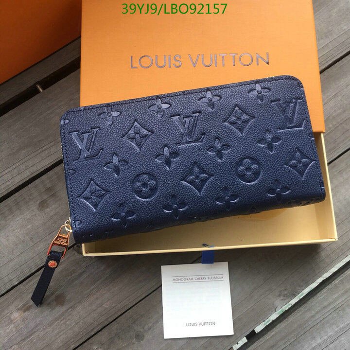 LV Bags-(4A)-Wallet-,Code: LB092157,