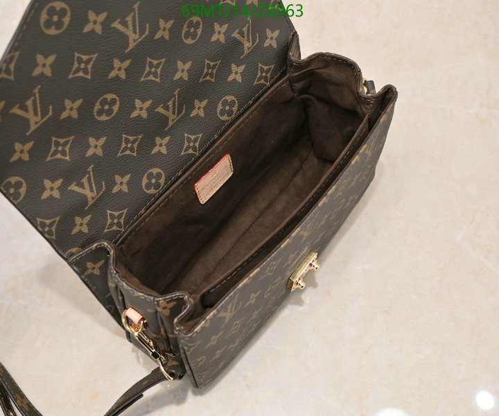 LV Bags-(4A)-Pochette MTis Bag-Twist-,Code: ZB963,$ 90USD