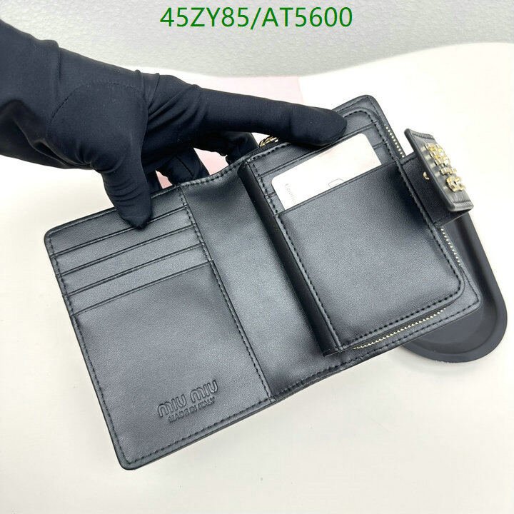 Miu Miu Bag-(4A)-Wallet- Code: AT5600 $ 59USD