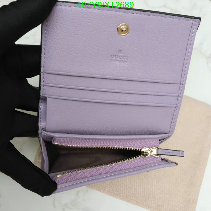 Gucci Bag-(4A)-Wallet-,Code: XT2689,$ 64USD