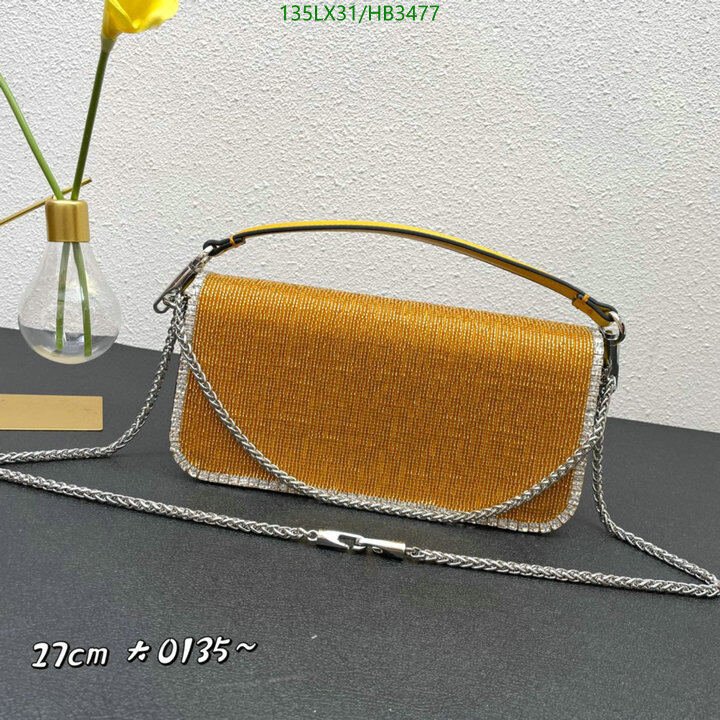 Valentino Bag-(4A)-LOC-V Logo ,Code: HB3477,$ 176USD