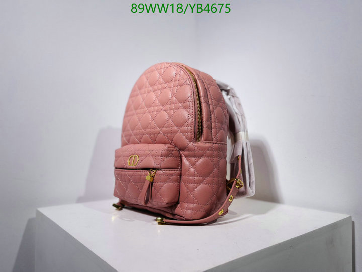 Dior Bags-(4A)-Backpack- Code: YB4675 $ 116USD