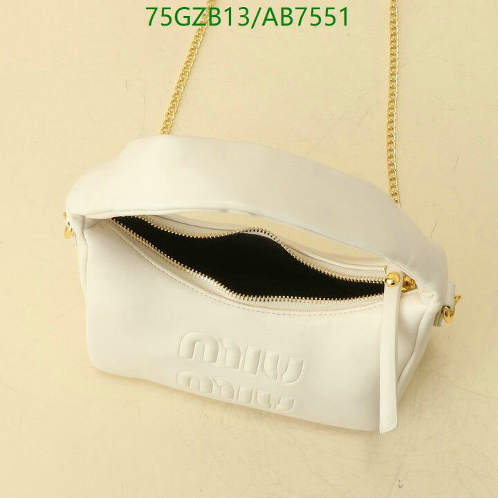 Miu Miu Bag-(4A)-Handbag- Code: AB7551 $ 98USD