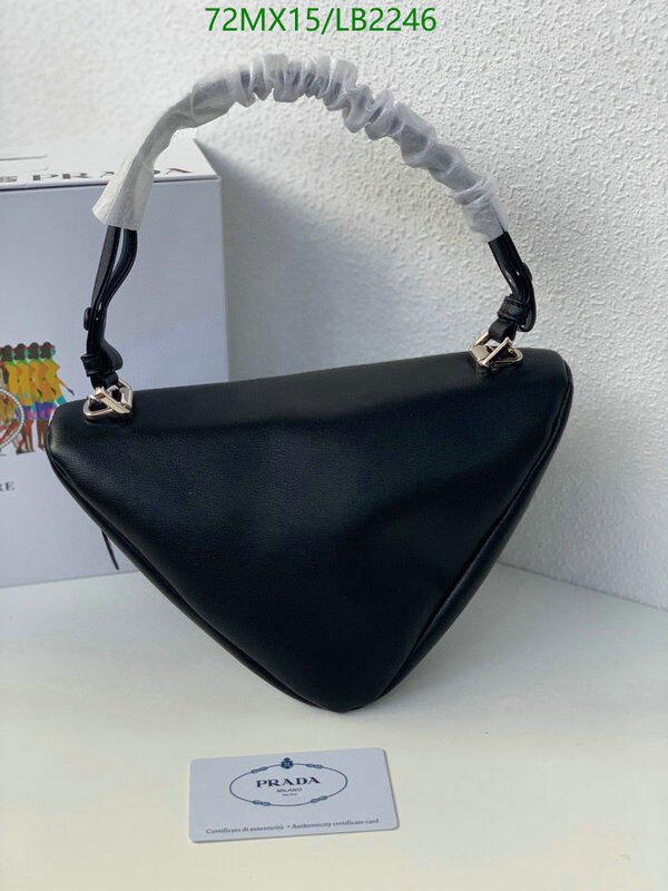 Prada Bag-(4A)-Triangle- Code: LB2246 $ 94USD