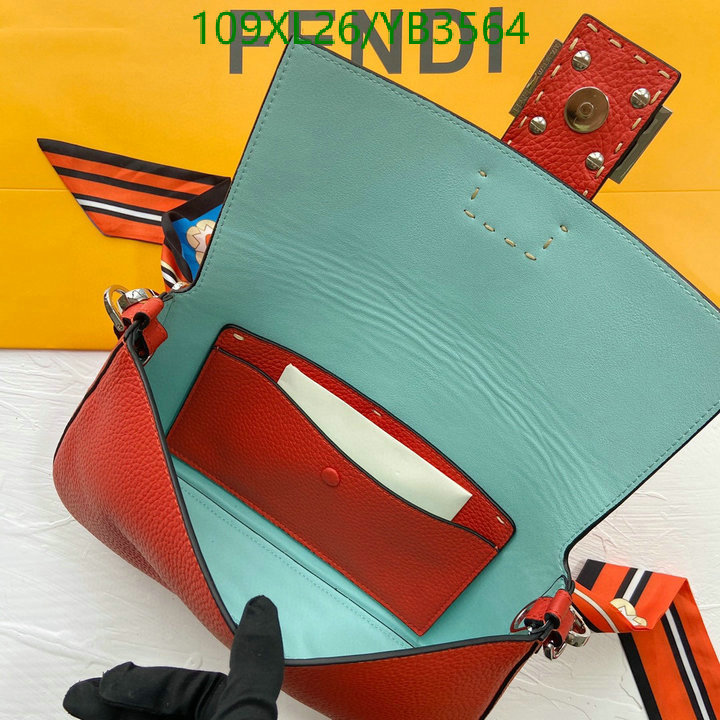 Fendi Bag-(4A)-Baguette- Code: YB3564 $ 142USD
