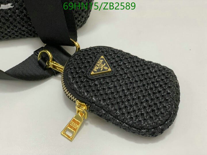 Prada Bag-(4A)-Re-Edition 2005,Code: ZB2589,$ 90USD