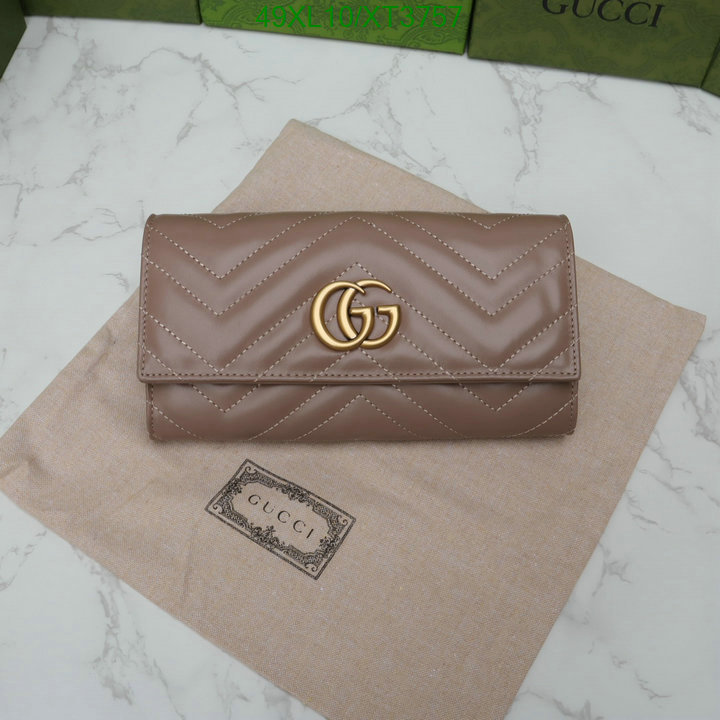 Gucci Bag-(4A)-Wallet-,Code: XT3757,$ 64USD