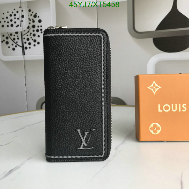 LV Bags-(4A)-Wallet-,Code: XT5458,$ 59USD