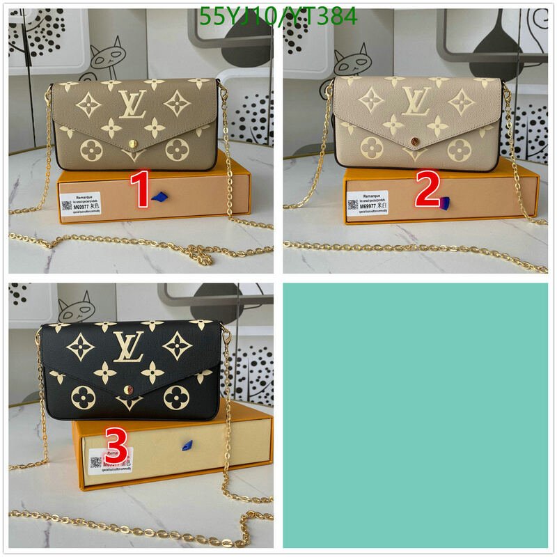 LV Bags-(4A)-Wallet-,Code: YT384,$ 72USD