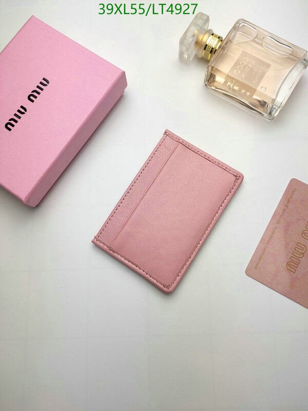 Miu Miu Bag-(4A)-Wallet-,Code: LT4927,$ 51USD