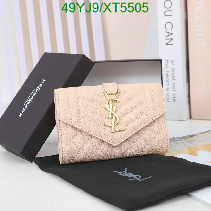 YSL Bag-(4A)-Wallet-,Code: XT5505,$ 64USD