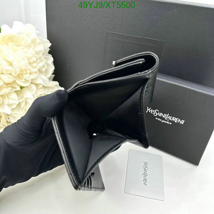 YSL Bag-(4A)-Wallet-,Code: XT5500,$ 64USD
