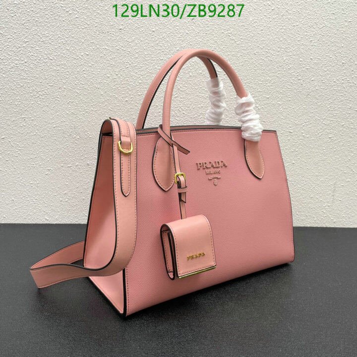 Prada Bag-(4A)-Handbag-,Code: ZB9287,$ 168USD