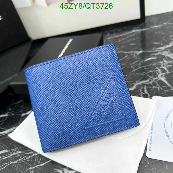 Prada Bag-(4A)-Wallet- Code: QT3726 $ 59USD