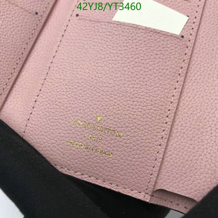 LV Bags-(4A)-Wallet-,Code: YT3460,$ 55USD