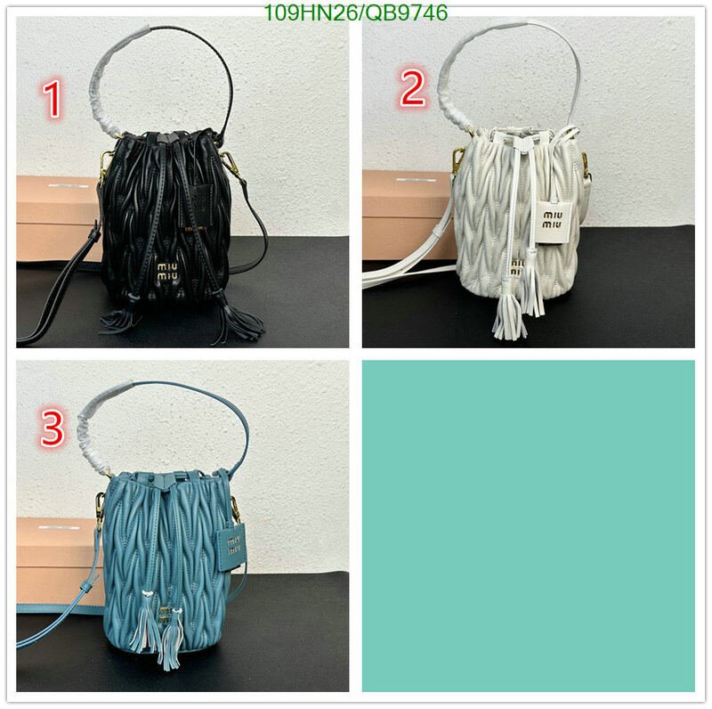 Miu Miu Bag-(4A)-Diagonal- Code: QB9746 $ 142USD