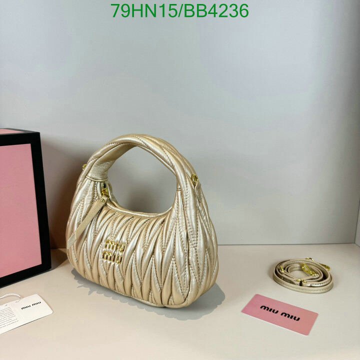 Miu Miu Bag-(4A)-Diagonal- Code: BB4236