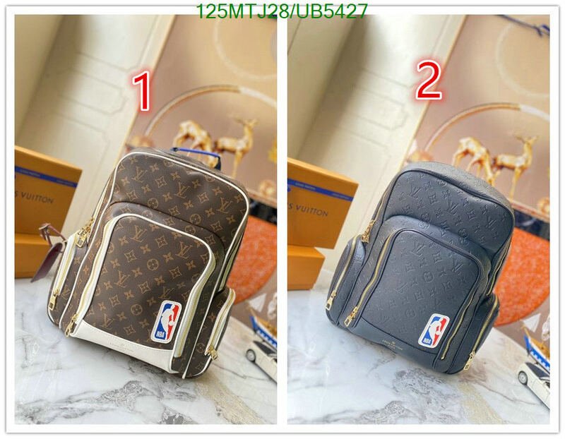LV Bag-(4A)-Backpack- Code: UB5427 $ 163USD
