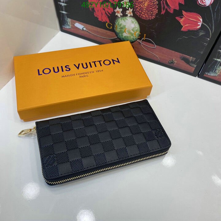 LV Bags-(4A)-Wallet-,Code: LT9186,$ 64USD