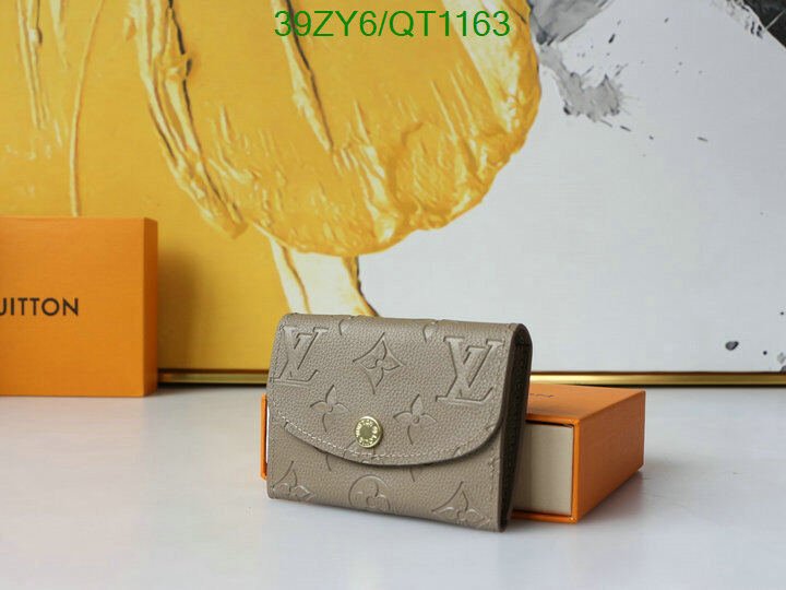LV Bag-(4A)-Wallet- Code: QT1163 $ 51USD