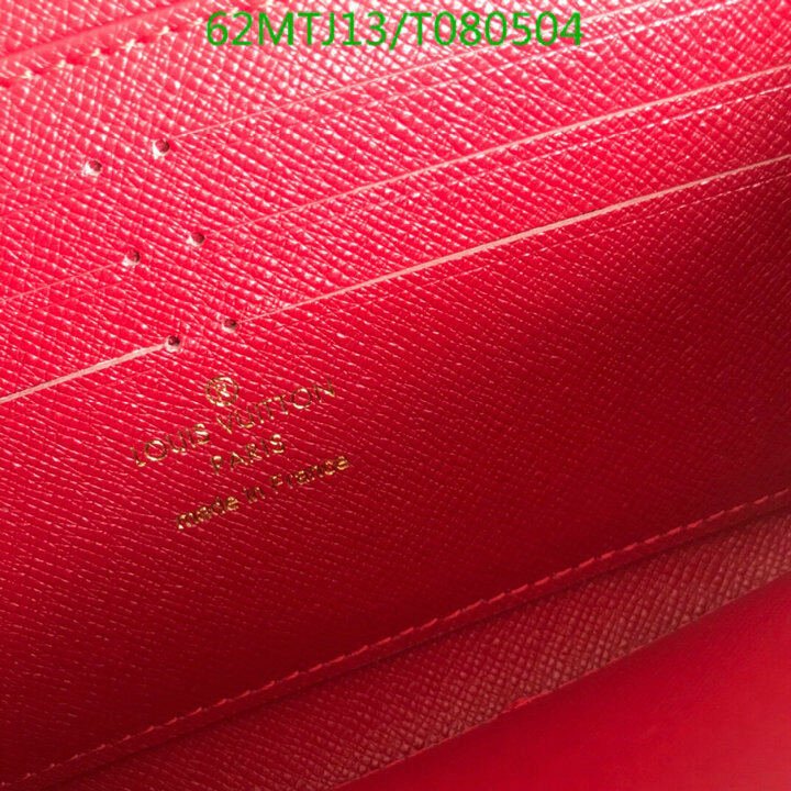 LV Bags-(4A)-Wallet-,Code: T080504,$ 81USD