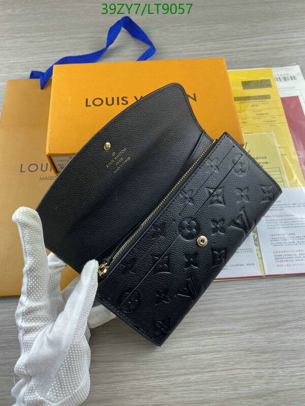 LV Bags-(4A)-Wallet-,Code: LT9057,$ 51USD