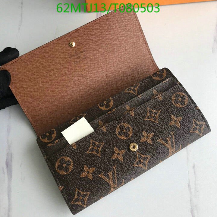 LV Bags-(4A)-Wallet-,Code: T080503,$ 81USD