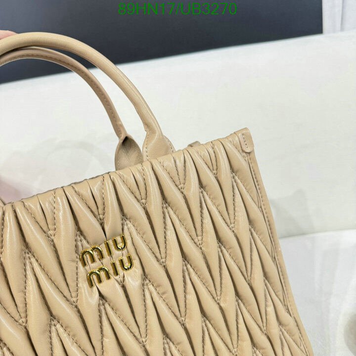 Miu Miu Bag-(4A)-Handbag- Code: UB3270 $ 116USD