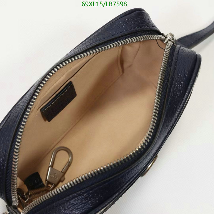 Gucci Bag-(4A)-Ophidia-G,Code: LB7598,$ 90USD