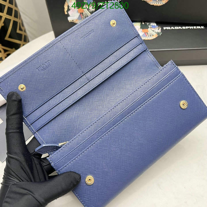 Prada Bag-(4A)-Wallet-,Code: ZT2800,$ 64USD