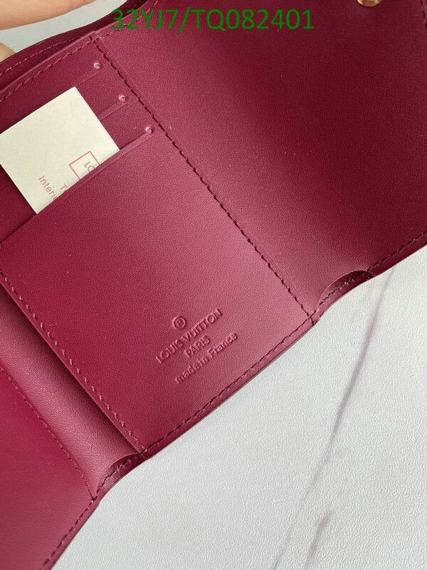 LV Bags-(4A)-Wallet-,Code: TQ082401,$ 42USD