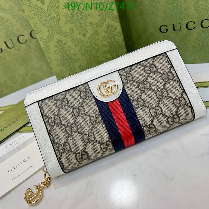 Gucci Bag-(4A)-Wallet-,Code: ZT417,$ 64USD