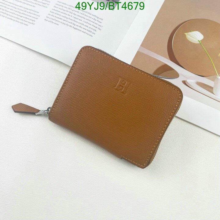 Hermes Bag-(4A)-Wallet- Code: BT4679 $ 64USD