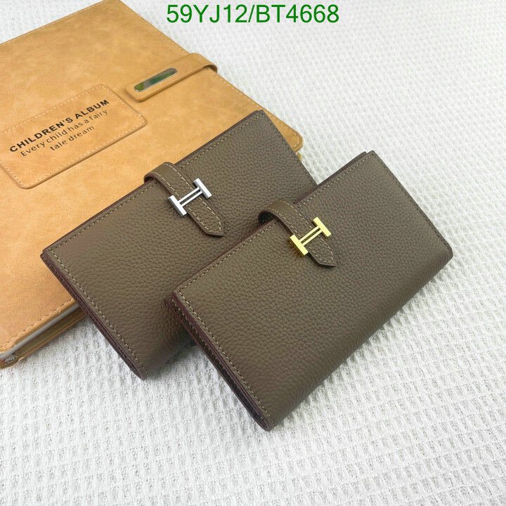 Hermes Bag-(4A)-Wallet- Code: BT4668 $ 77USD