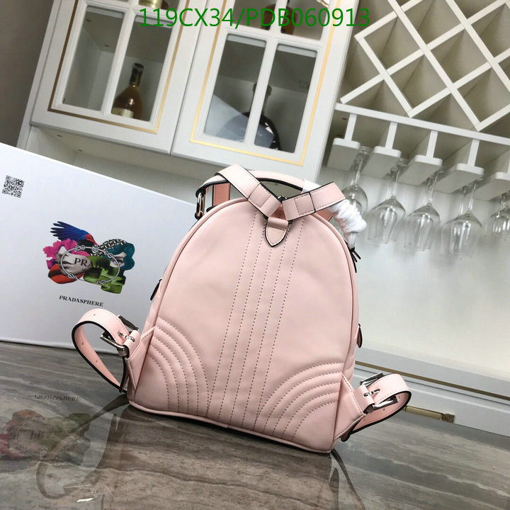 Prada Bag-(4A)-Backpack-,Code: PDB060913,$ 155USD