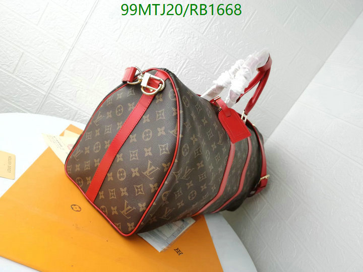 LV Bags-(4A)-Keepall BandouliRe 45-50-,Code:RB1668,$ 129USD