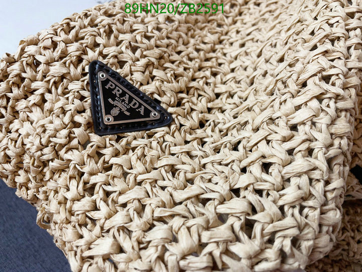 Prada Bag-(4A)-Handbag- Code: ZB2591 $ 116USD