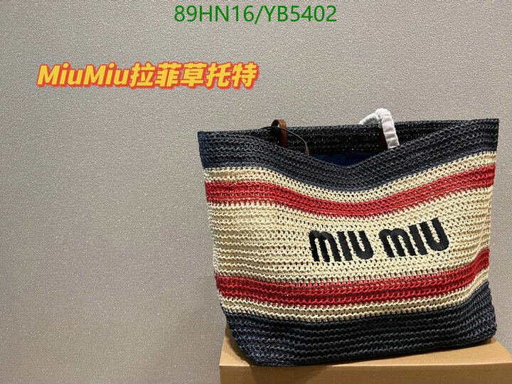 Miu Miu Bag-(4A)-Handbag-,Code: YB5402,$ 116USD