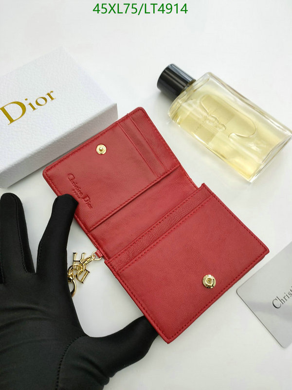 Dior Bags-(4A)-Wallet- Code: LT4914 $ 59USD