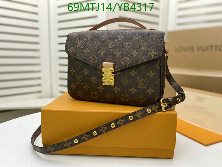 LV Bags-(4A)-Pochette MTis Bag-Twist-,Code: YB4317,$ 90USD