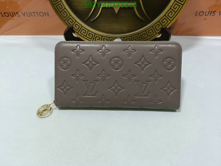 LV Bags-(4A)-Wallet-,Code: ZT5318,$ 77USD