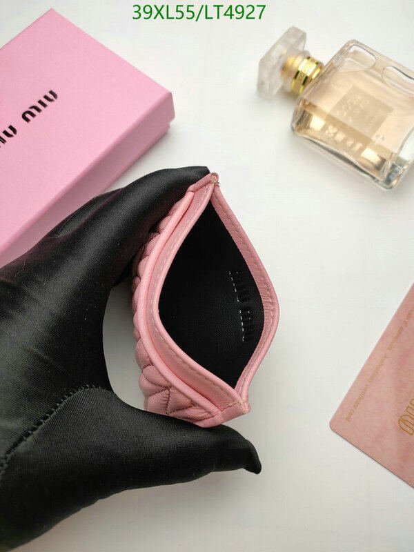 Miu Miu Bag-(4A)-Wallet-,Code: LT4927,$ 51USD