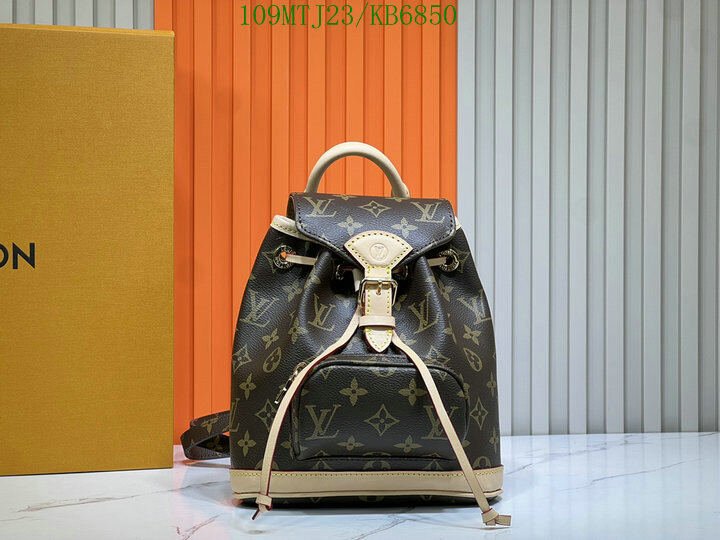 LV Bag-(4A)-Backpack- Code: KB6850