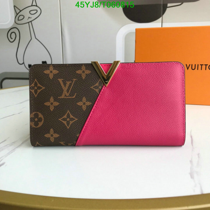 LV Bags-(4A)-Wallet-,Code: T060815,$ 55USD