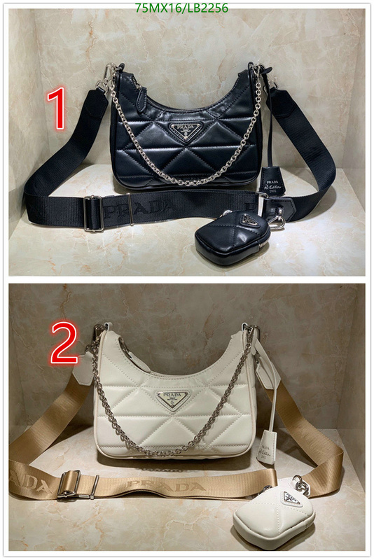 Prada Bag-(4A)-Re-Edition 2005 Code: LB2256 $ 98USD