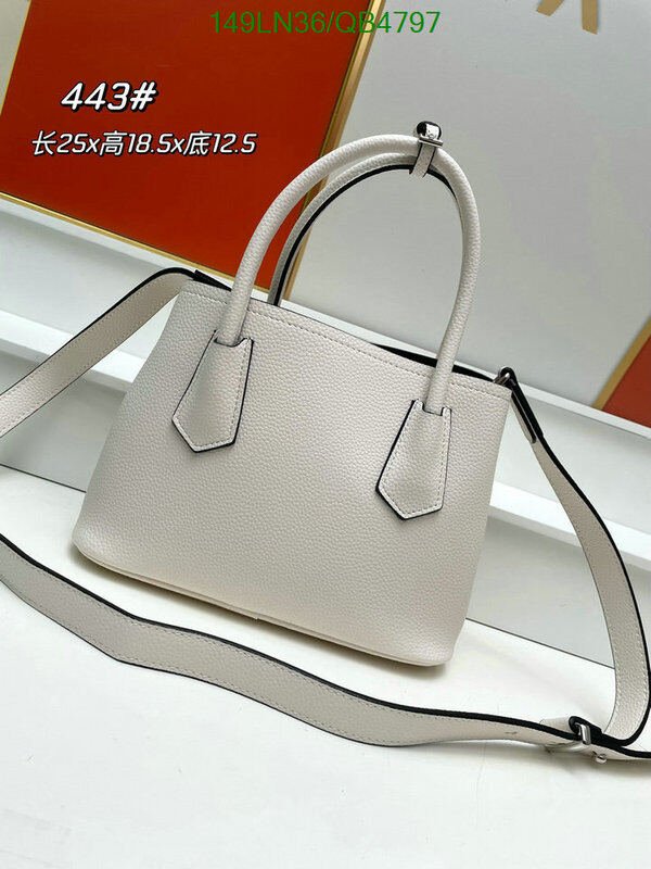 Prada Bag-(4A)-Handbag- Code: QB4797 $ 194USD
