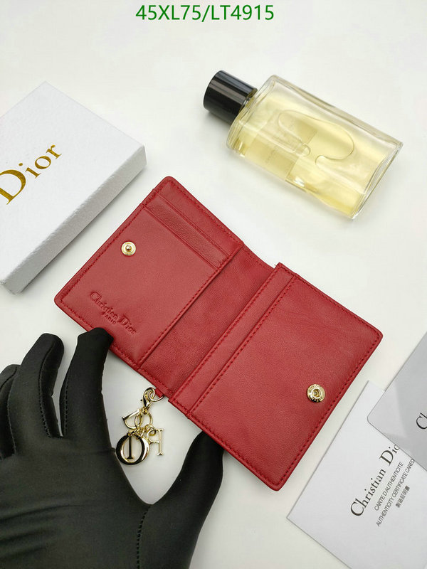 Dior Bags-(4A)-Wallet,Code: LT4915,$ 59USD