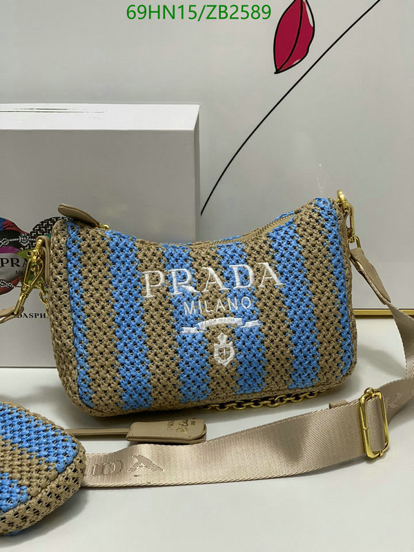 Prada Bag-(4A)-Re-Edition 2005 Code: ZB2589 $ 90USD